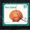 New Zealand 1979 Scallop Shell $1 Used - Oblitérés
