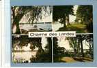 MV171  Soleil Couchant Au Bord Du Lac De SOUSTONS (40 Landes) - Voir Descriptif, 2scan - Circulé 1969 GRENADE 40 - Soustons
