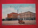 Railroad- Station--   Danville IL Plaza Hotel & Interuban Station  Ca 1910   ---   ==ref 177 - Sonstige & Ohne Zuordnung