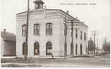 Melrose MN Minnesota, City Hall Street Scene On C1910s(?) Vintage Postcard - Altri & Non Classificati