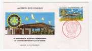 COMORES - F.D.C  N° PA 66  ROTARY - Other & Unclassified