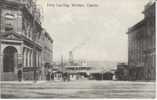 Windsor ONT Canada, Ferry Landing, Street Scene On C1900s Vintage Postcard - Windsor