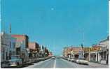 Fort Macleod Alberta Canada, Confectionery, Drug Store, Street Scene, Autos, On C1960s/70s Vintage Postcard - Other & Unclassified