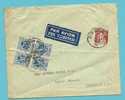 285+339 Op Brief Per Luchtpost (par Avion) Met Stempel HAM-SUR-HEURE  Naar LONDON (G.B.) - 1932 Ceres Y Mercurio