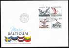 SUEDE SWEDEN 1992 - Mare Balticum - Faune - Oiseaux De La Baltique - FDC