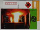 Nationalization Of Nuclear Power Pipes,metallurgy,China 2010 Yanshan Industry Advertising Postal Stationery Card - Atomo