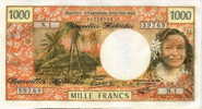 Vanuatu (nouvelles Hebrides) Billet France IEOM 1000 F, Troisième Signature Neuf UNC - Vanuatu