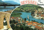 Carte Postale 74. Seyssel  Pays De La Roussette  Trés Beau Plan - Seyssel