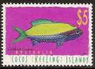 COCOS (KEELING) ISLANDS - USED 1998 $5.00 Goldback Anthias - Fish - Isole Cocos (Keeling)
