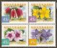 AUSTRALIA - 1999 Coastal Flowers Block Of Four. MNH ** - Ungebraucht