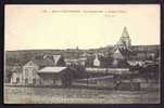 CPA  ANCIENNE- FRANCE- BRAY-SUR-SOMME (80)- VUE D'ENSEMBLE ET LA GARE EN GROS PLAN DEVANT - Bray Sur Somme