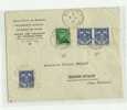 MONACO-VILLE  T.04 ? 5.1.43/228 + 158 Paire + Unité - Postmarks