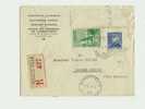 MONACO-VILLE  T.Horoplan - 17.3.1944/184 + 233 - Postmarks