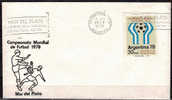 ARGENTINE FDC  Cup 1978  Football  Soccer Fussball - 1978 – Argentine