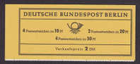 Germany Bundespost Berlin 1966 MH-MiNr. 5 Markenheftchen Booklet Brandenburger Tor MNH** - Postzegelboekjes