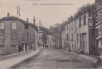 BRIEY.  _  Rue Cote De Lantéfontaine Et Rue Pasteur. Animée : Cavalier, Militaires, La Rue Monte Très Raide. Enseigne, D - Briey