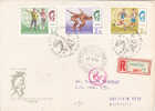 Hungary 1969 Sports Registered Cover - Lettres & Documents