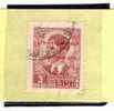 MONTENEGRO 1942 SOPRASTAMPA ROSSA RED OVERPRINTED VALORE LIRE 3 D USATO USED OBLITERE' - Montenegro