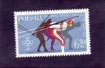 POLOGNE  N°  2493  * *  JO 1980  Tir  Biathlon Ski - Shooting (Weapons)