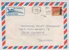 Zimbabwe Air Mail Cover Sent To Denmark 18-12-1990 - Zimbabwe (1980-...)