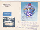 Poland 1988 Seoul Olympic Games , Tennis  Souvenir Sheet On Cover - Tenis