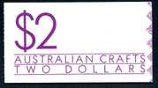 Australia 1988 QEII Australian Crafts $2 Booklet Complete, MNH - Cuadernillos