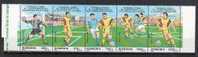 Romania 1996 MNH / Euro 1996 / Strip - 6 Val - Ongebruikt