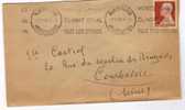 Lettre  MONTE CARLO 1948 Pour PARIS - Postmarks