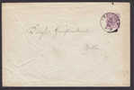 Württemberg Postal Stationery Ganzsache Entier Umschlag Cover WALDSEE 1884 - Enteros Postales