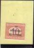 TRENTO E TRIESTE 1919 SEGNATASSE TASSE POSTAGE DUE TAXES CENT. 10 C SU 10C MNH MNH BEN CENTRATO - Trente & Trieste