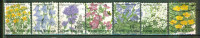 Flore - Fleurs Des Près - FINLANDE - Ypéricum, Campanule - N° 1222-1224-1225-1226-1228-1229-1231 - 1994 - Gebruikt