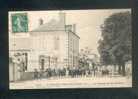 Clémont Sur Sauldre (18) - La Mairie Et Les Ecoles ( école Animée Enfants Collection L. Marchand 1045) - Clémont