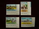 KUT 1971 10th.Anniv Of TANZANIAN INDEPENDENCE Issue 4 Values To 2/50 MNH. - Kenya, Ouganda & Tanzanie