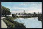 RB 715 - Early Postcard - Gloucester Cathedral From The River Severn - Gloucester