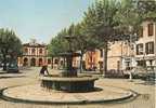 Ariège - Le Fossat , La Fontaine Et L'hotel De Ville - Other & Unclassified