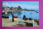 Carte Postale Affranchie :  Barfleur, Le Port, 1990 - Barfleur