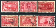 US Q1-6 Used Parcel Post Of 1913 - Reisgoedzegels