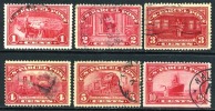 US Q1-6 Used Parcel Post Of 1913 - Paketmarken