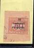 TRENTO E TRIESTE 1919 SEGNATASSE POSTAGE DUE TASSE TAXES CENT. 50 C SU 50C USATO SU FRAMMENTO USED ON PAPER OBLITERE' - Trentin & Trieste