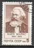 RUSSIA / RUSSIE - 1988 - 170 Ans De La Naissance De Karl Marx - 1v - Obl. - Karl Marx
