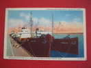 Seven Big Ships Taking On Cargo Corpus Christi Tx   1949 Cancel -----==ref 180 - Corpus Christi