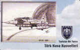 Turquie - Air Force, Phonecard-avion, Puce-chip, 100 Units - Türkei