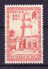 Cote Française Des Somalis N°154 Neuf Gomme Altérée - Unused Stamps
