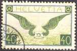 Schweiz Flugpost 1929 Zu#FP15 Mi#234x Getempelt Geriffelt - Used Stamps