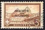 Schweiz Aemter SDN DIII 1937 Zu#56 Gestempelt 3Fr. Myten - Dienstzegels