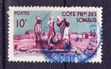 Cote Française Des Somalis N°279 Oblitéré - Gebruikt
