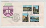 Iceland Cover With Special Cancel Reykjavik 3-9-1971 With Cachet And Copplete Set Of 4 Stamps - Briefe U. Dokumente