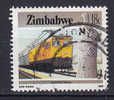 Zimbabwe 1985 Mi. 319 A     18 C Electric Train Perf. 14 3/4 - Zimbabwe (1980-...)