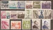 TURKEY - 1959-60 Set Of 19. Scott 1442-60. Used - Used Stamps