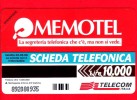 Nuova - MNH - ITALIA - Scheda Telefonica - Telecom - Golden 614 - Memotel - Openbaar Getekend